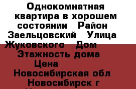 Однокомнатная квартира в хорошем состоянии › Район ­ Заельцовский › Улица ­ Жуковского › Дом ­ 113/2 › Этажность дома ­ 5 › Цена ­ 10 000 - Новосибирская обл., Новосибирск г. Недвижимость » Квартиры аренда   